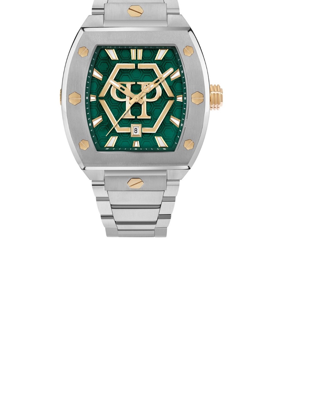 Philipp plain 44 mm Luxury Green Dial Stainless Steel Watch